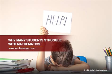 why students struggle in math